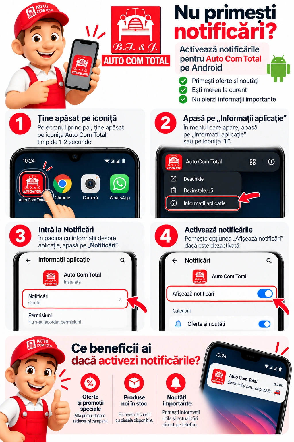 Android Notification Reactivate